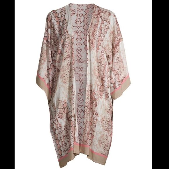 Jackets & Blazers - Snake printed Kimono 